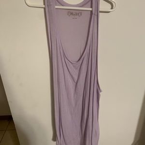 Mudd light purple tank top